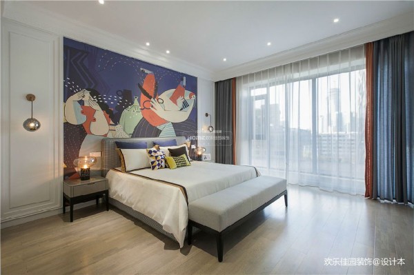 自制儿童房墙贴