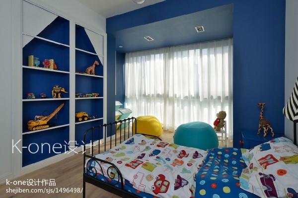 自制儿童房墙贴