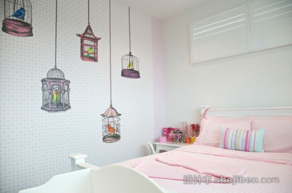 自制儿童房墙贴