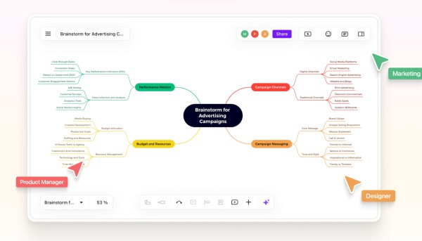 Xmind AI - the online collaborative mind mapping tool for teams.