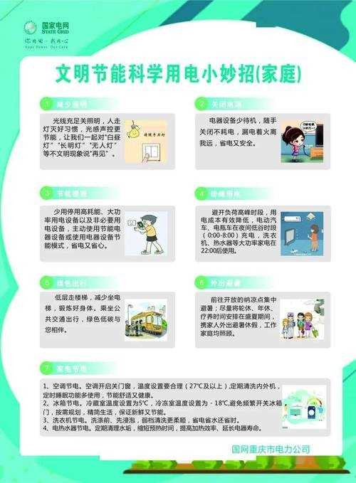 家庭节电小常识(家庭节电怎么做?)