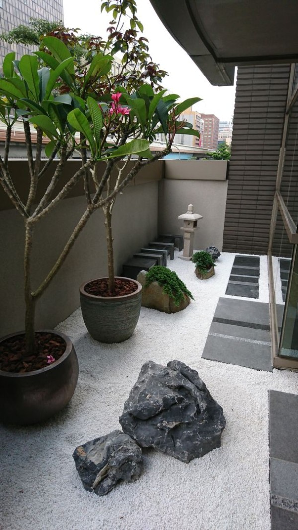 小陽台規劃, 大地工房景觀公司 大地工房景觀公司 禪風庭院