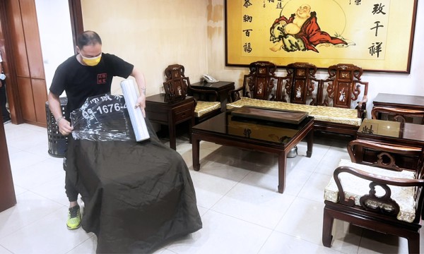 成傑搬家 傢俱包膜