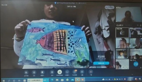 在“生活”中创造生活——青岛即墨区山师实验学校线上创意美术课程纪实