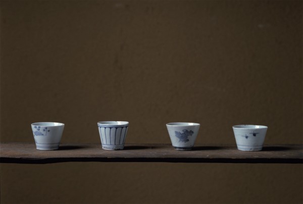 伊万里白瓷盅 17-18世纪(江户时代)