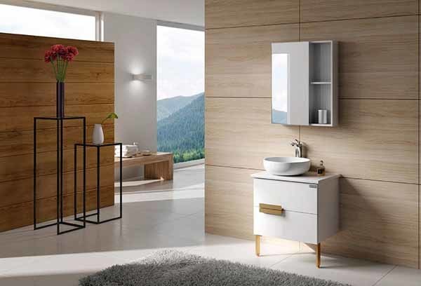 卫生间装修省钱诀窍—浴室镜柜合体