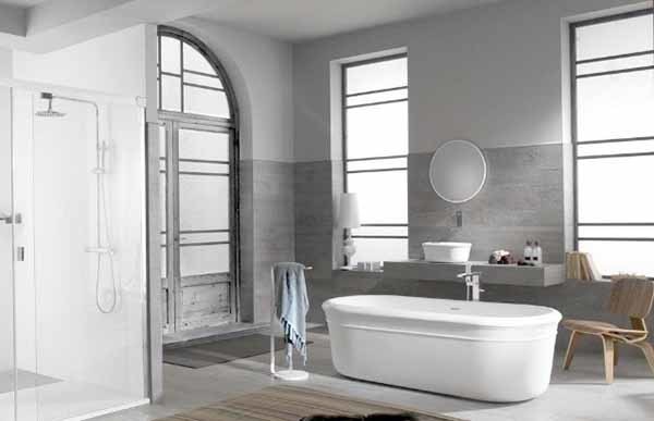 卫生间装修省钱诀窍—彩色水泥墙面