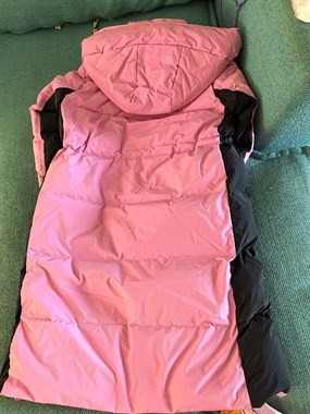 【转卖】紫淑羽绒服