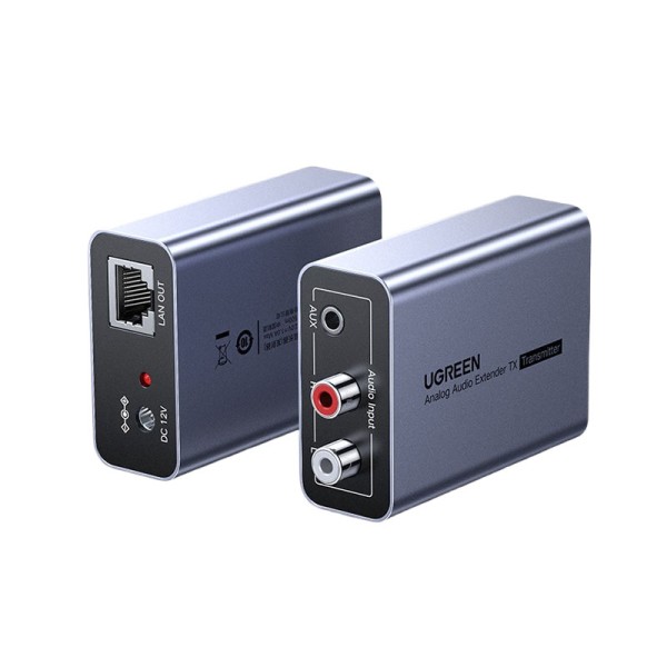 绿联音频网线延长器一对一传输 500米