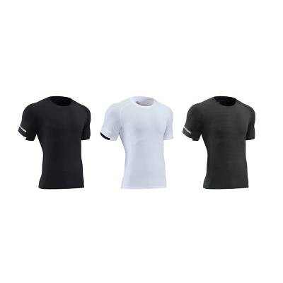 紧身衣运动短袖健身男高弹速干衣跑步田径T恤上衣吸汗篮球训练服