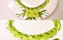 年夜饭系列之黄瓜花拼盘