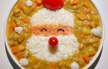 圣诞老人‍咖喱鸡饭