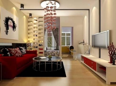 小户型装修,一居室的小房子装修效果图推荐,看有没有你喜欢的