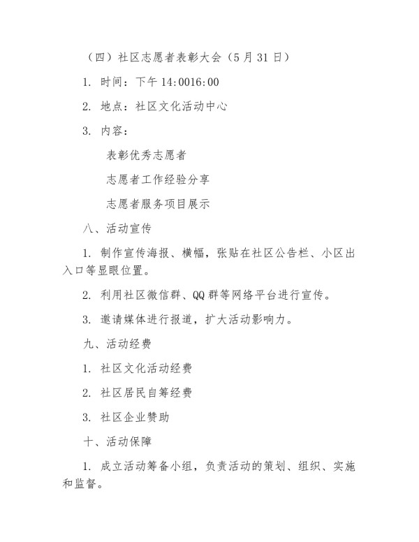 2025社区活动策划方案_第4页