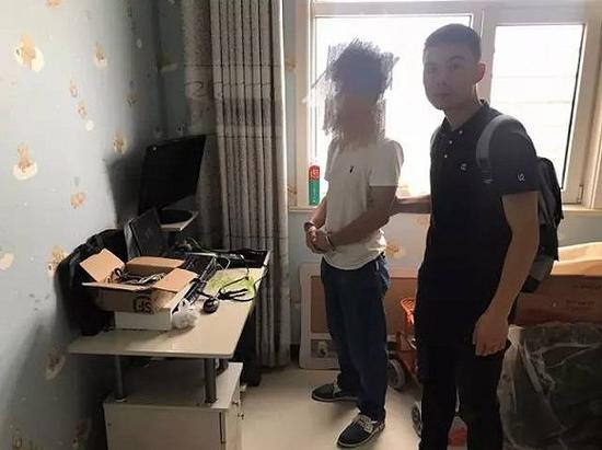 王某指认作案的地方