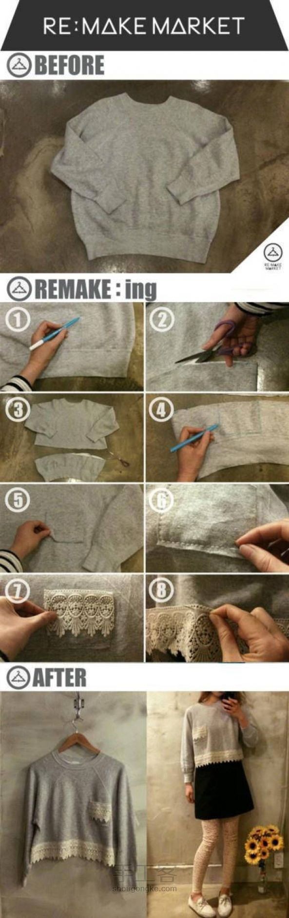 【旧物改造】几个实用的旧物改造小教程(转) 第1步