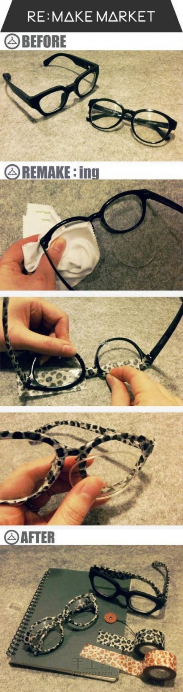 【旧物改造】几个实用的旧物改造小教程(转) 第3步