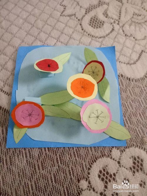 我的小花园立体折纸