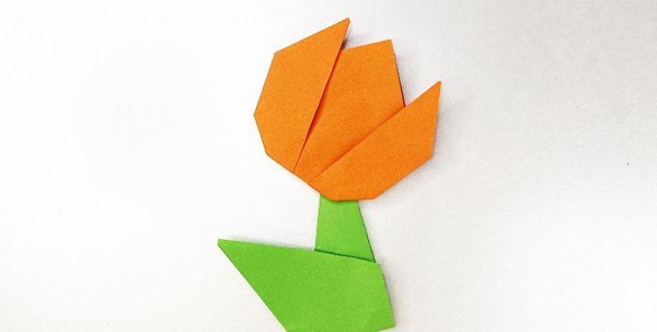 幼儿园简单纸花折法折纸手工手工制作大全