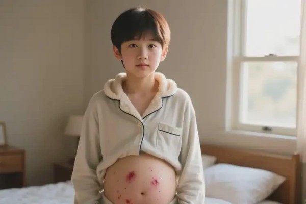 青少年肚子上经常起湿疹有什么需要节制(图1)