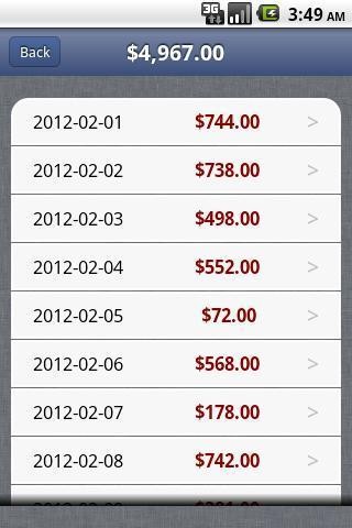 今天的购物 - 购物清单截图2