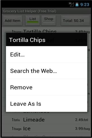 购物清单助手截图2