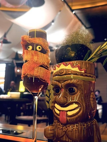 在武汉！！喝到的万圣节限定酒～