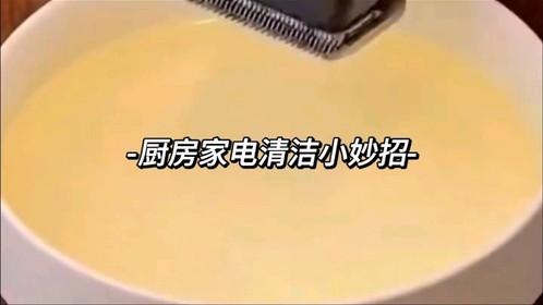 厨房家电清洁小妙招