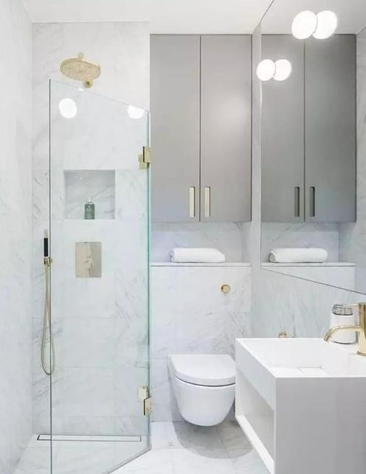 卫生间空间不足？5招轻松帮你解决，利用设计