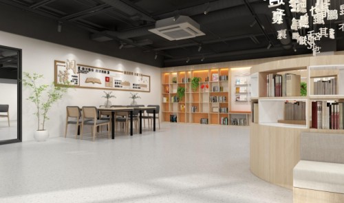 (“拾光悦读”空间平台效果图)