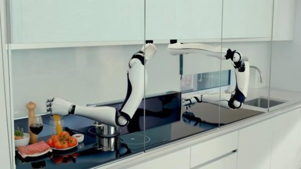 土豪也买不起 这个机器人能做饭会刷碗
