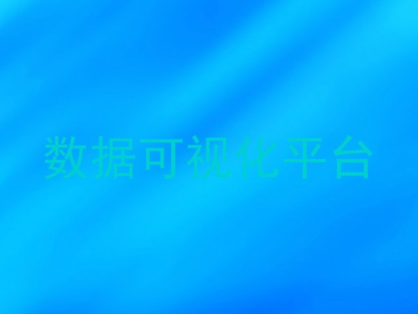 数据可视化平台