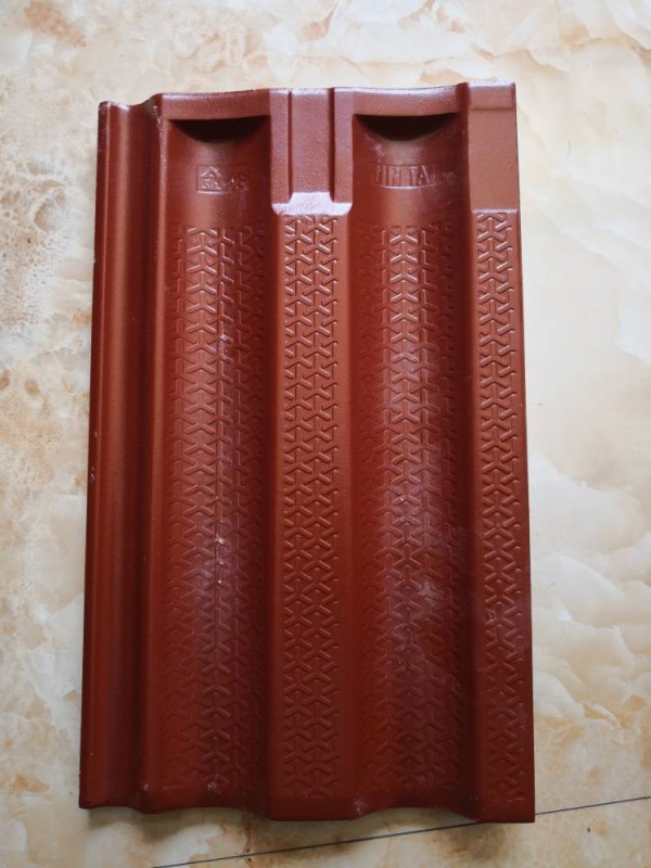 山东淄博全角瓦屋面陶瓷瓦片为新农村建设添砖加瓦