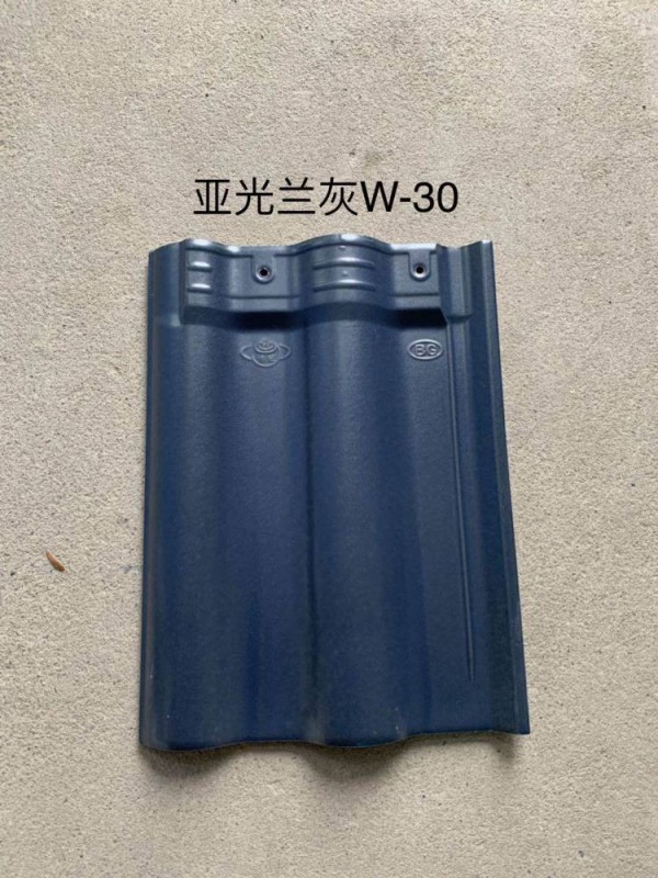 山东淄博全角瓦屋面陶瓷瓦片为新农村建设添砖加瓦