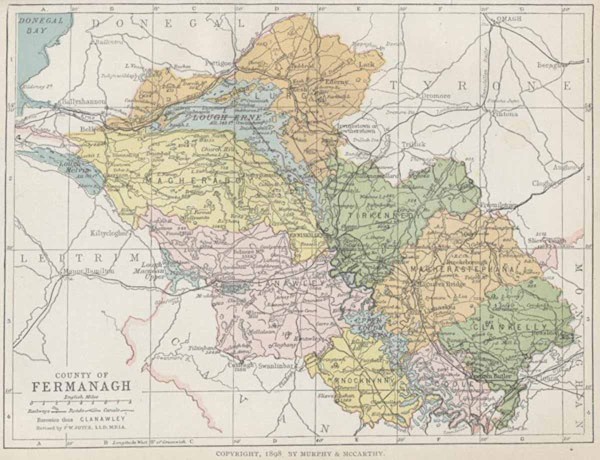 County Fermanagh Map