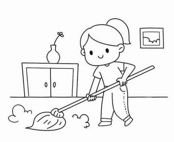 如何画出超还原又可爱的打扫卫生场景教你轻松画出萌系清洁小能手