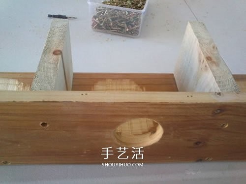 旧书柜改造鸟柜的过程 自制木头鸟柜的方法