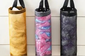 厨房别乱塞塑料袋了,学年轻人这么做,整洁美观省空间,机智图片