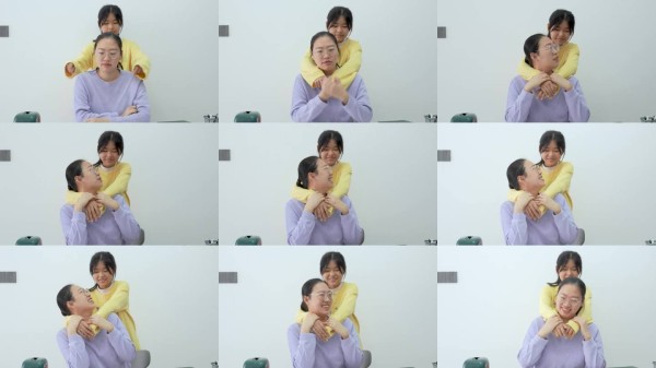 亚洲家庭生活方式;肖像