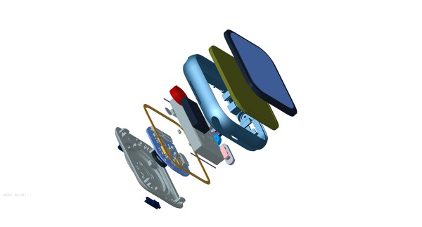 全新智能手表内部电路设计分享