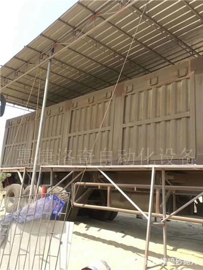 汽车车厢翻新喷砂机-有驾