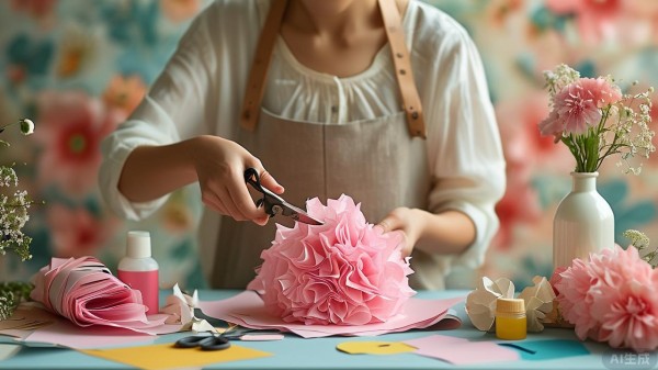 图片[2]-揭秘！手把手教你制作纸艺奥斯汀玫瑰-手工制作-教程与素材社区-探索手工艺术！