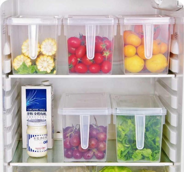 冰箱储物有妙招,整理收纳全靠它--创意收纳盒