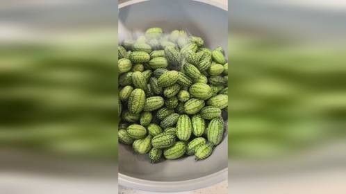 自制拇指西瓜罐头