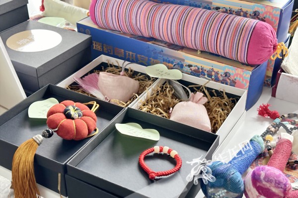 活动现场设置了多个摊位，售卖资金将全额转化为公益改造基金，助力困难家庭居家空间改造。华龙网 张颖绿荞 摄