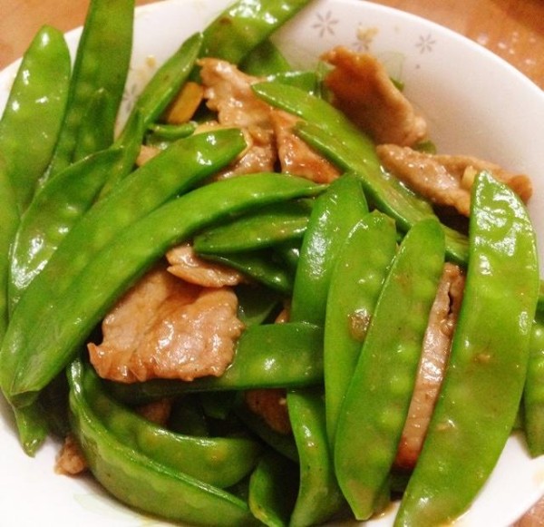 荷兰豆菜肴搭配图