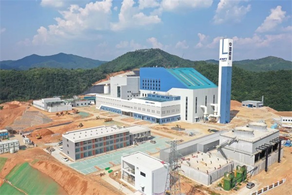 上海宝冶赣州市南康生活垃圾焚烧发电项目顺利建成
