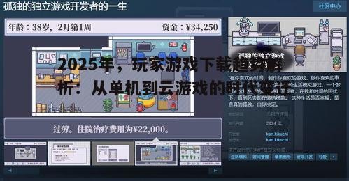 2025年，玩家游戏下载趋势解析：从单机到云游戏的时代变迁