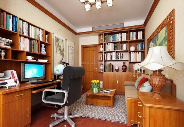 书房家具装修效果图大全图片