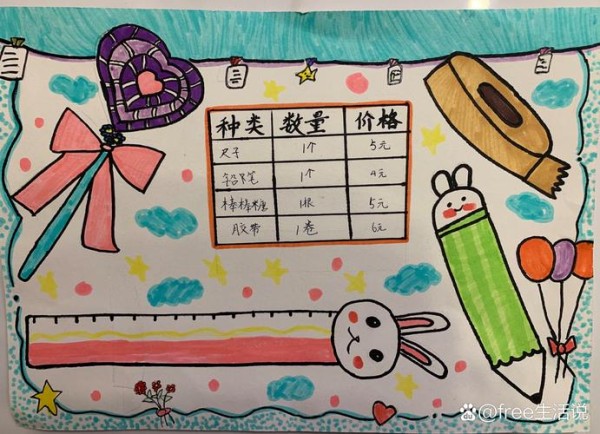 三年级数学寒假作业20元购物清单